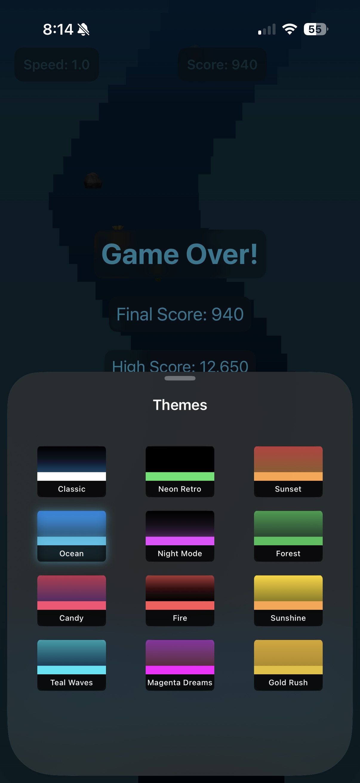 Tunnel Game themes